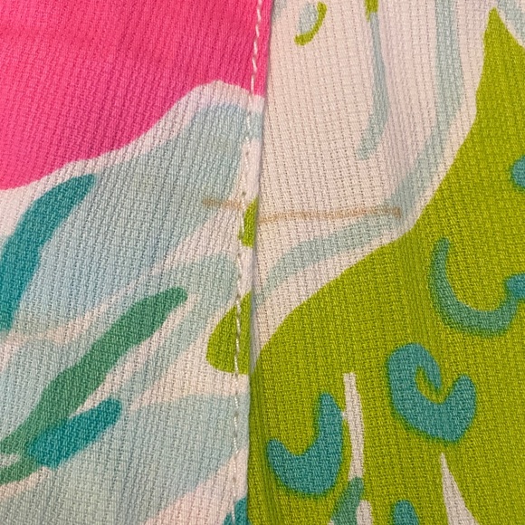 Lilly Pulitzer Women's Shorts - Pink, Blue, Yellow - Picture 12 of 12